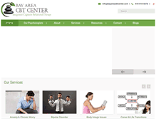 Tablet Screenshot of bayareacbtcenter.com